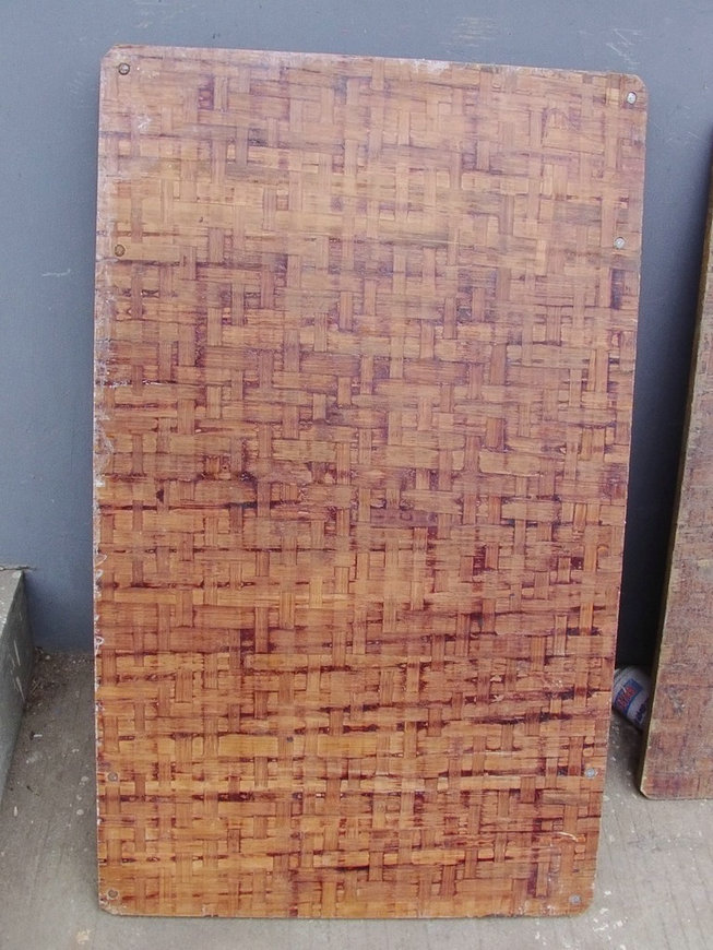 Bamboo plastic pallets