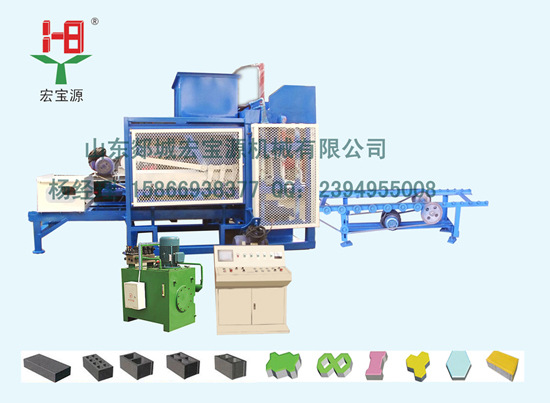 QTJ4-18 small hydraulic automatic brick