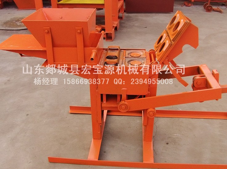 QMR2-40 cement brick clay brick machine brick machine environment